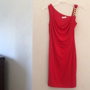 💃🏽NWOT Calvin Klein red cocktail dress! 💃🏽